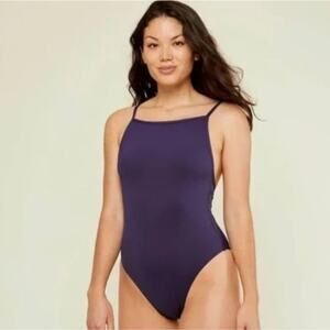 NWT Andie Paloma One Piece Swimsuit in Navy Blue Size XXL Tall